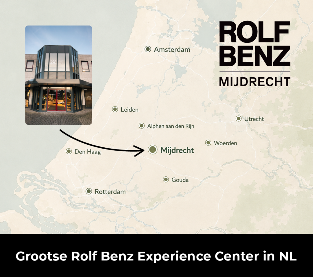 Rolf Benz Experience Center Mijdrecht kaart